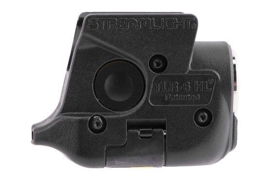 Streamlight TLR-6 HL G Light with Green Laser for SIG SAUER P365 with matte black finish.